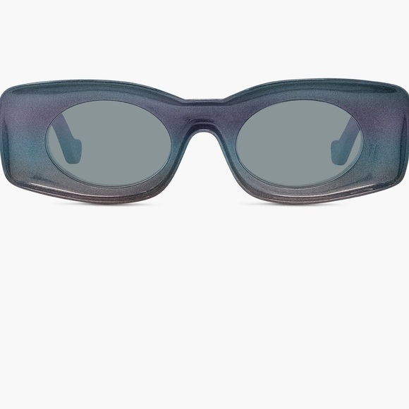 Loewe x Paula's Ibiza 49mm Mirrored Oval Sunglasses - Picture 1 of 15